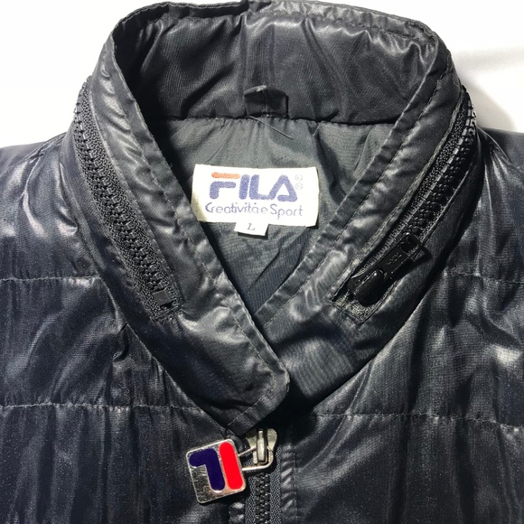 Vintage 80's FILA Creativita Nello Bomber Jacket - Picture 4 of 6